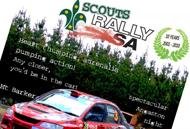 Scouts Rally SA Poster